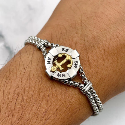 Anchor Charm Bracelet