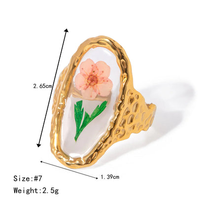 Blooming Elegance Ring Set