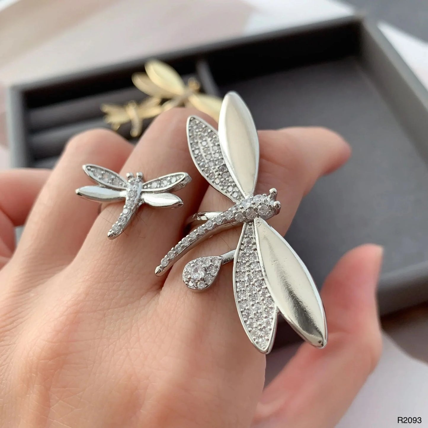 Dragonfly Elegance Ring